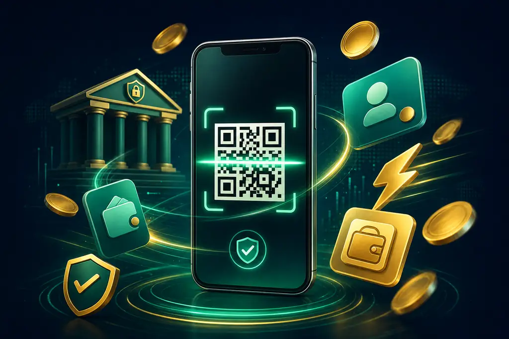 Ilustrasi metode pembayaran digital Indonesia Dewakoin99